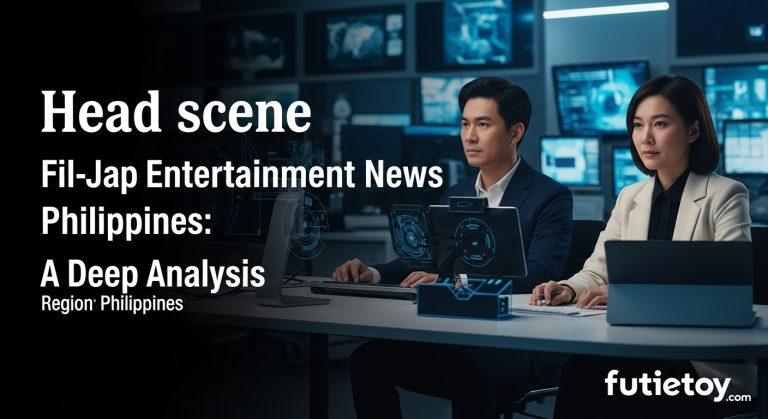 Editorial illustration of Fil-Jap entertainment exchange in the Philippines.