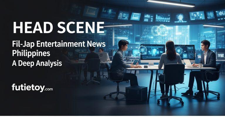 Editorial illustration of Fil-Jap entertainment exchange in the Philippines.