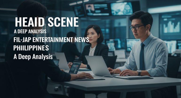 Editorial collage of Filipino and Japanese artists collaborating in Manila.