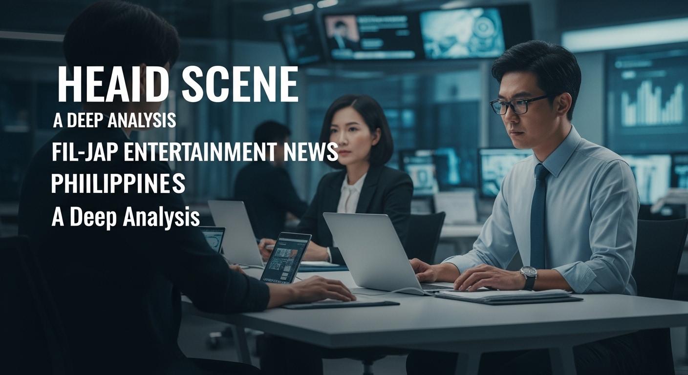 Editorial collage of Filipino and Japanese artists collaborating in Manila.