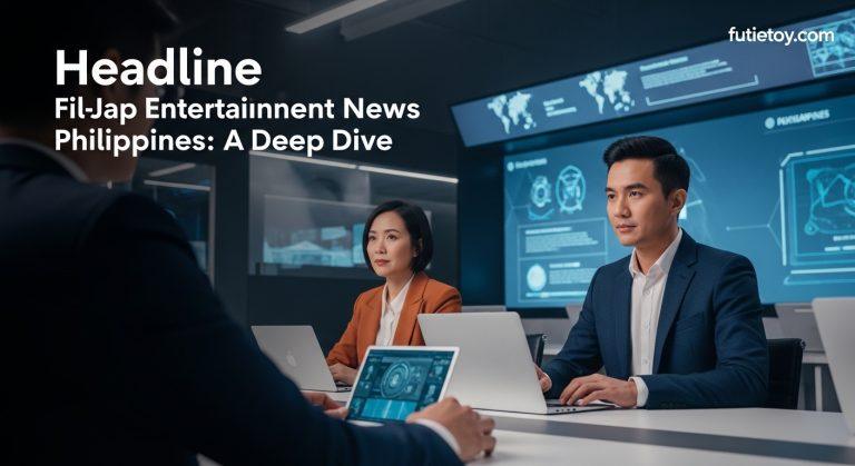 Collage blending Philippine cinema with Japanese pop culture and streaming icons.