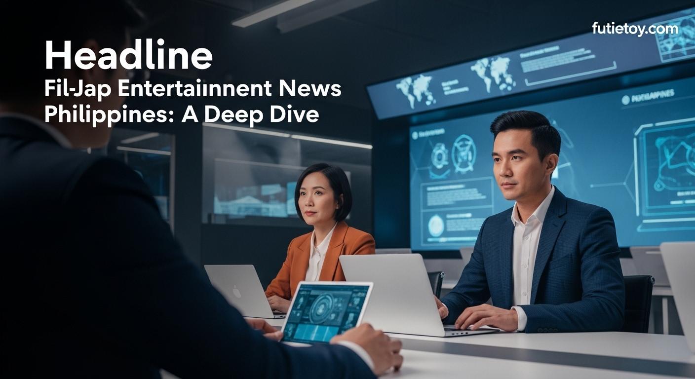 Collage blending Philippine cinema with Japanese pop culture and streaming icons.