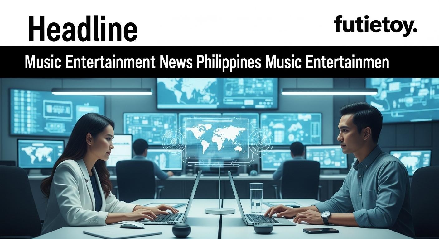 Editorial photo of Philippine musicians performing on stage with a lively audience in a contemporary venue.