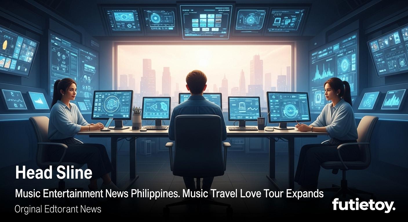 Audience cheering as Music Travel Love performs during a Philippine tour.