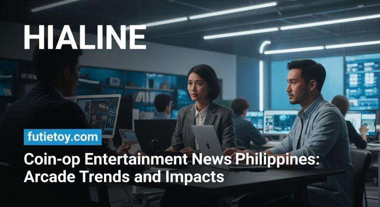 Philippine mall arcade with coin-operated games and families