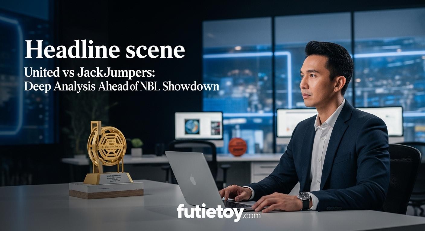 NBL players from United and JackJumpers contesting a play during a high-stakes game.